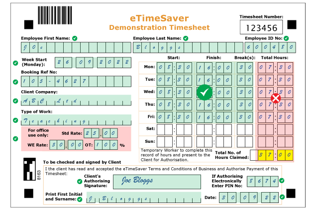 agency-timesheet-recognition-and-data-extraction