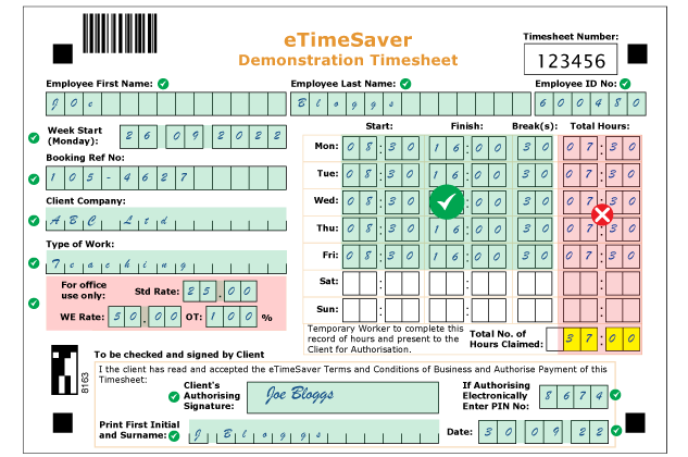 agency-timesheet-recognition-and-data-extraction